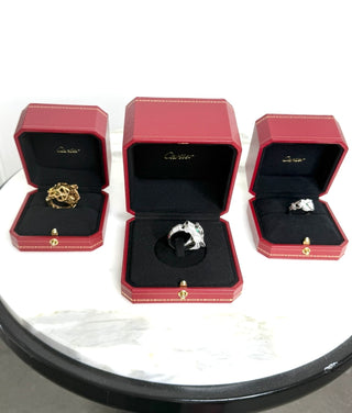 Yellow Gold Panthere De Cartier Ring