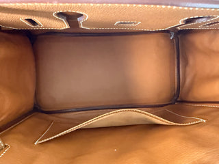 Hermes’ Gold Birkin 30 Courchevel Leather Very Good Condition