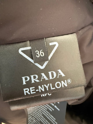 Prada Re-Nylon Belted Padded Jacket Excellent Condition