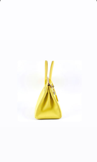 Lime Birkin 30 Epsom Leather Palladium Hardware