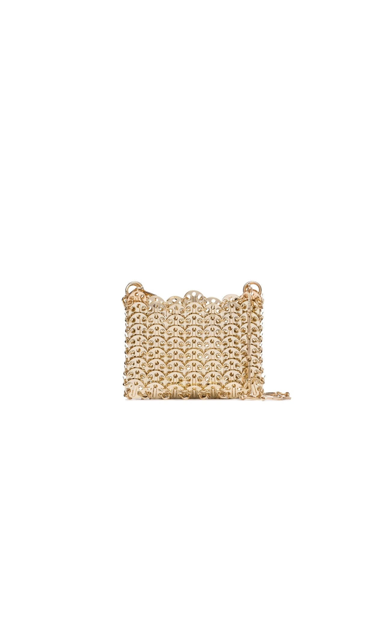 Light Gold Chain Link 1969 Nano Shoulder Bag