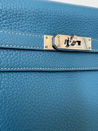 Blue Jean Kelly 32 Retourne Togo Leather
