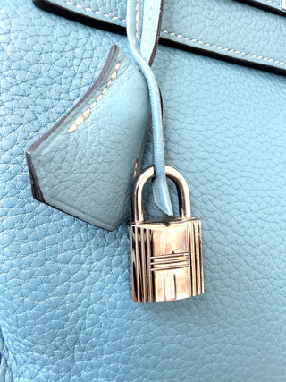 Blue Jean Kelly 32 Retourne Togo Leather