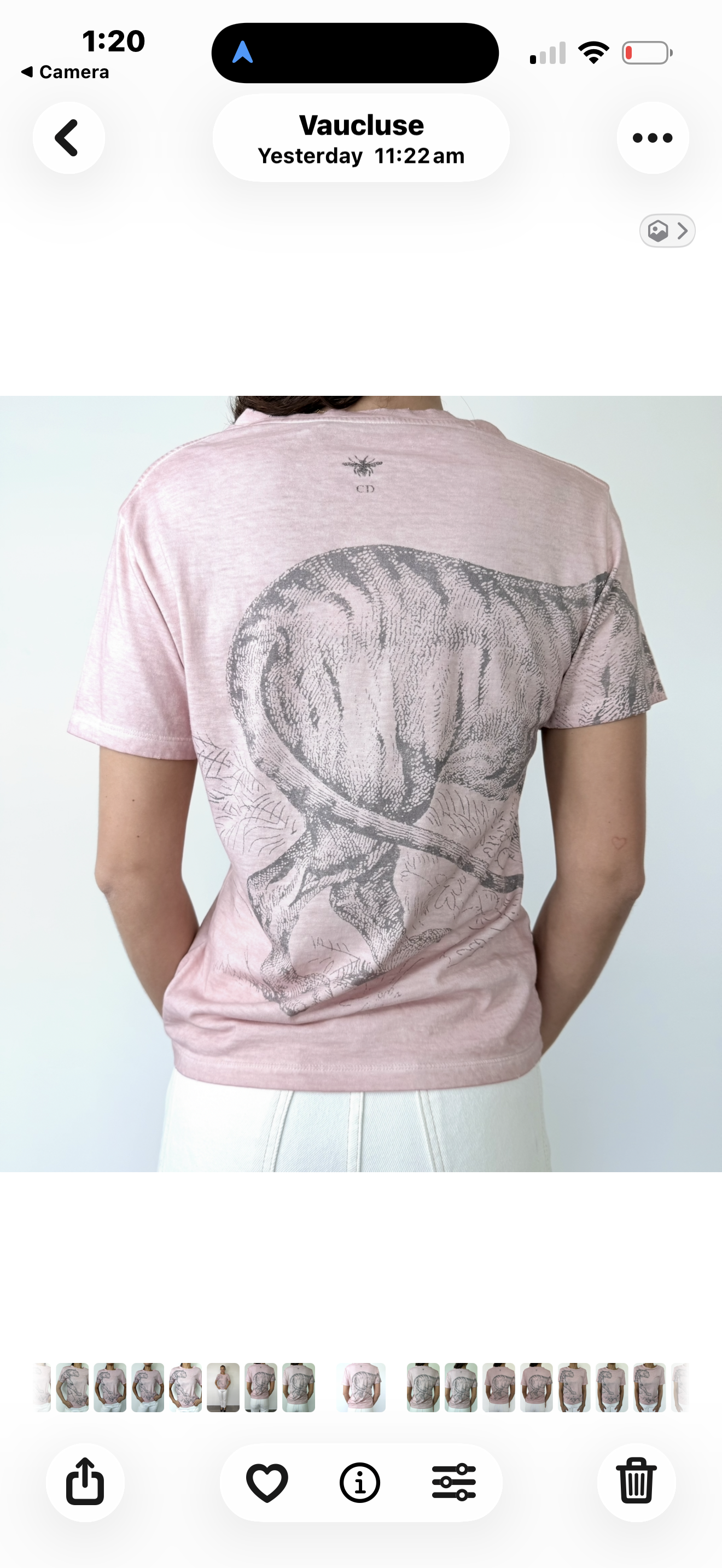 Dior Graphic Print T-Shirt