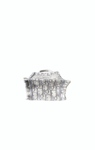 Limited Edition Grey Oblique Mini Book Tote