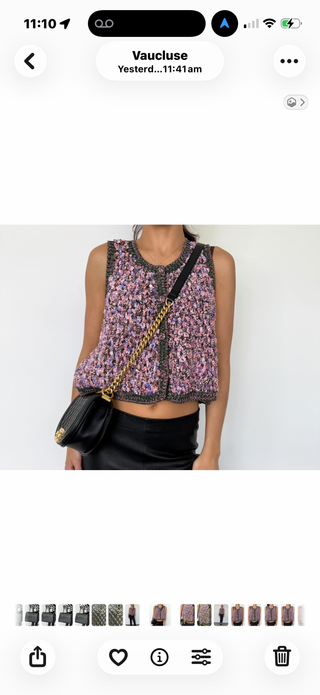 Chanel Multicoloured Vest