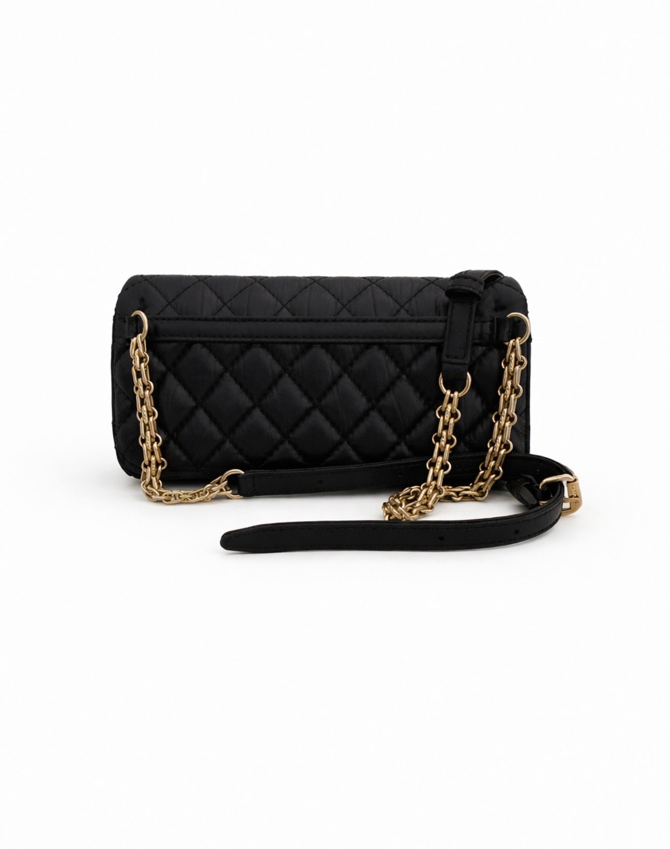 Chanel Reissue 2.55 Black Quilted Belt Bag