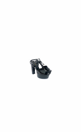 Black Patent Jodie Platform Sandals
