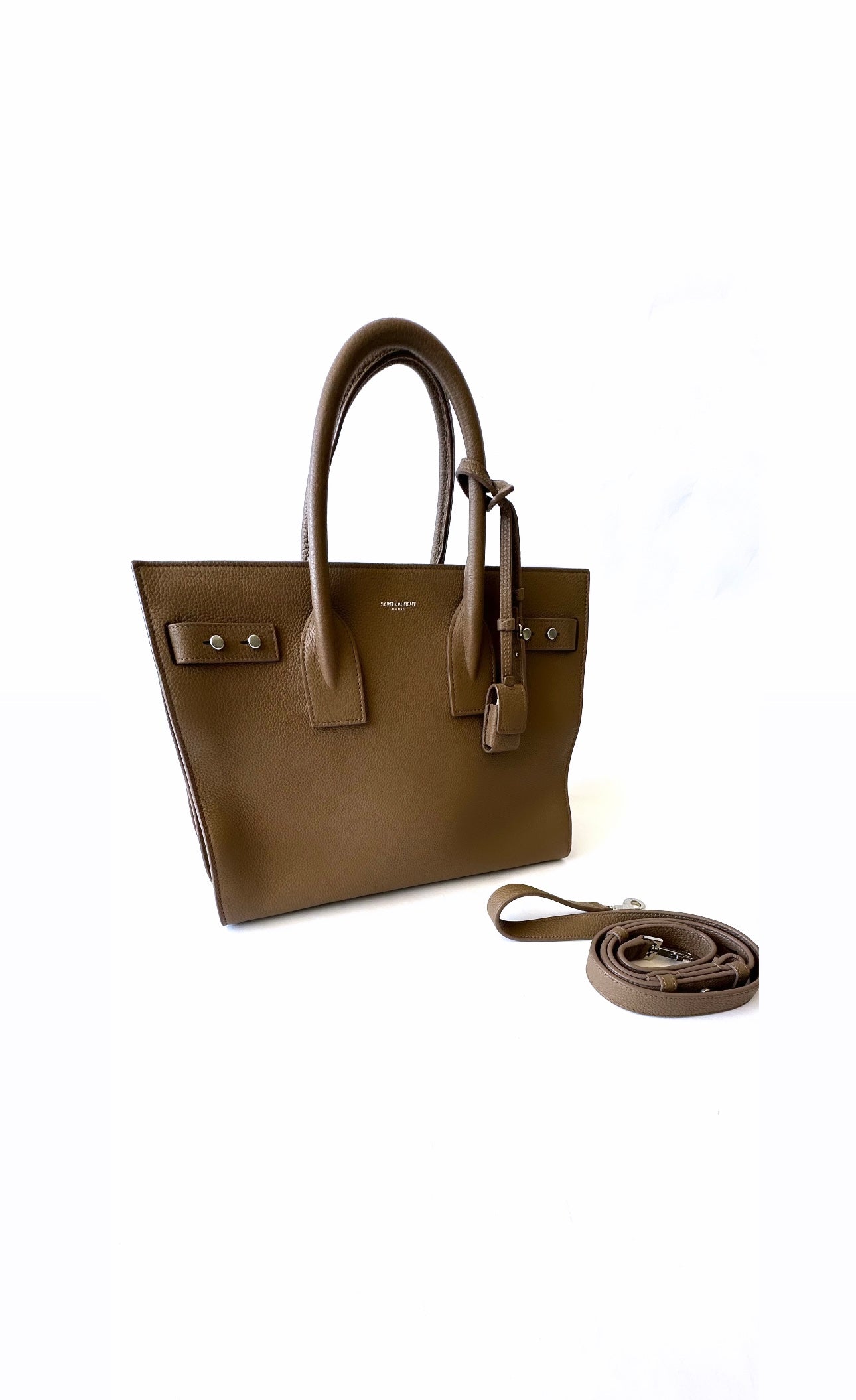 Brown Medium Sac De Jour Shoulder Bag