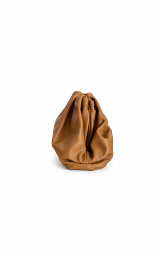 Bottega Tan Large Clutch Pouch Bag Very Good Condition