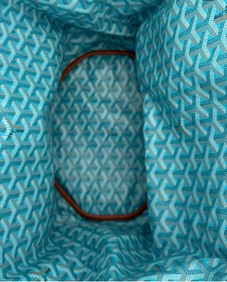 Goyard Turquoise/Beige Reversible