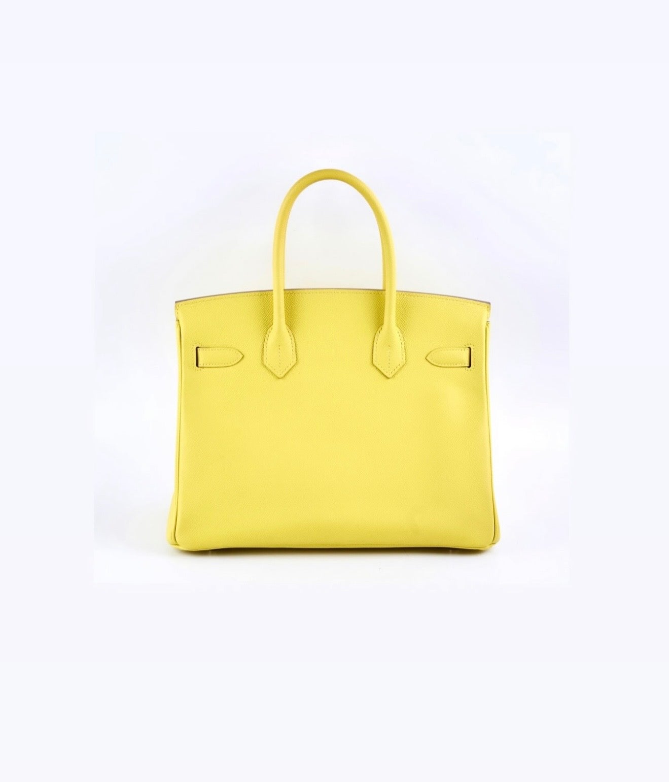 Hermes Lime Birkin 30 Epsom Leather