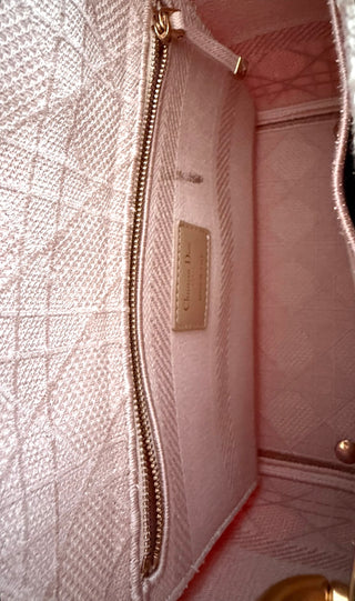 Dior Pink Cannage Medium Lady D-Lite Bag