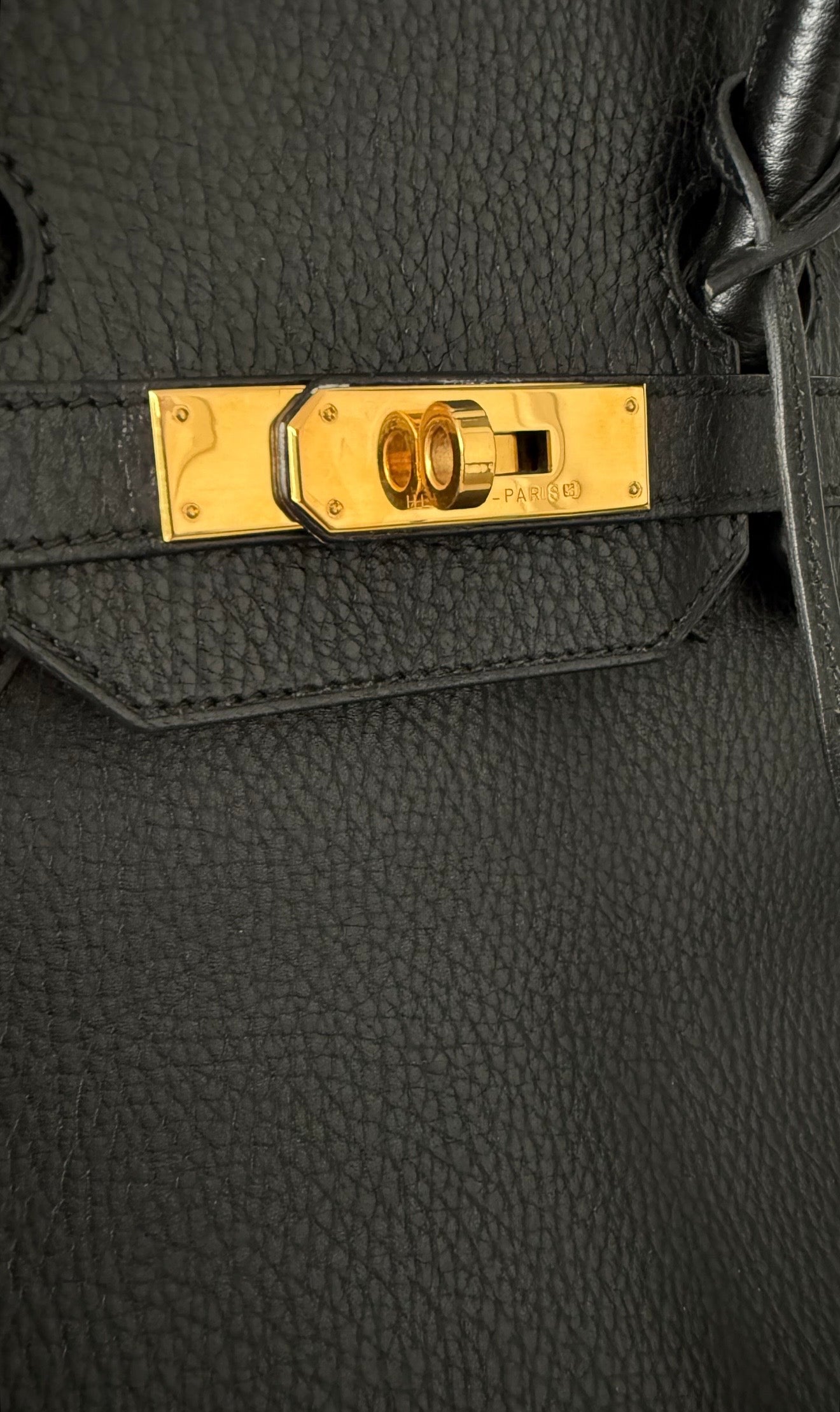 Hermes’ Noir Ardennes Birkin 35
