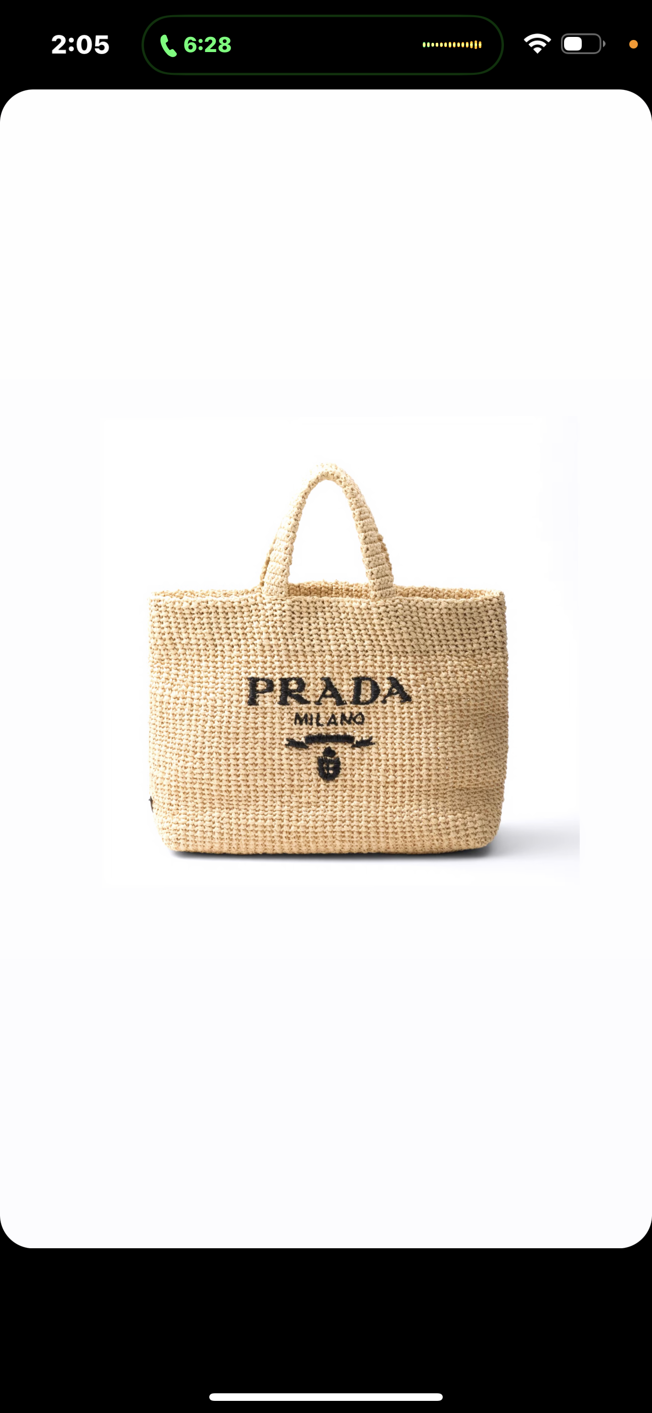 Natural Raffia Tote Bag