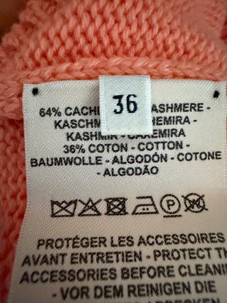 Orange Cashmere / Cotton Sweater