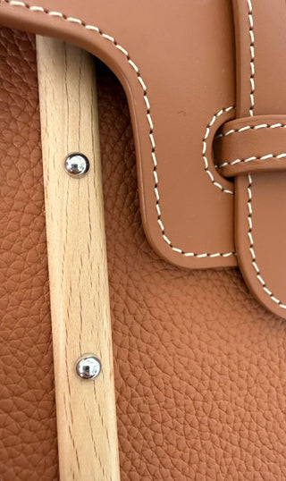 Goyard Tan Leather Saigon PM Handbag