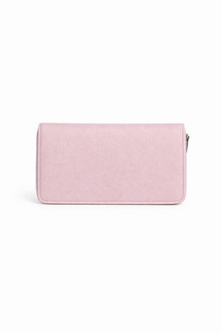 Chanel Pink Long Logo Wallet