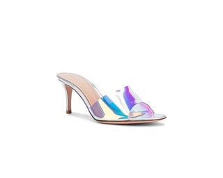 Elle Plexi Hologram Mules