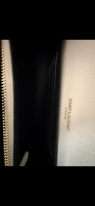 YSL Cream Belt Bag