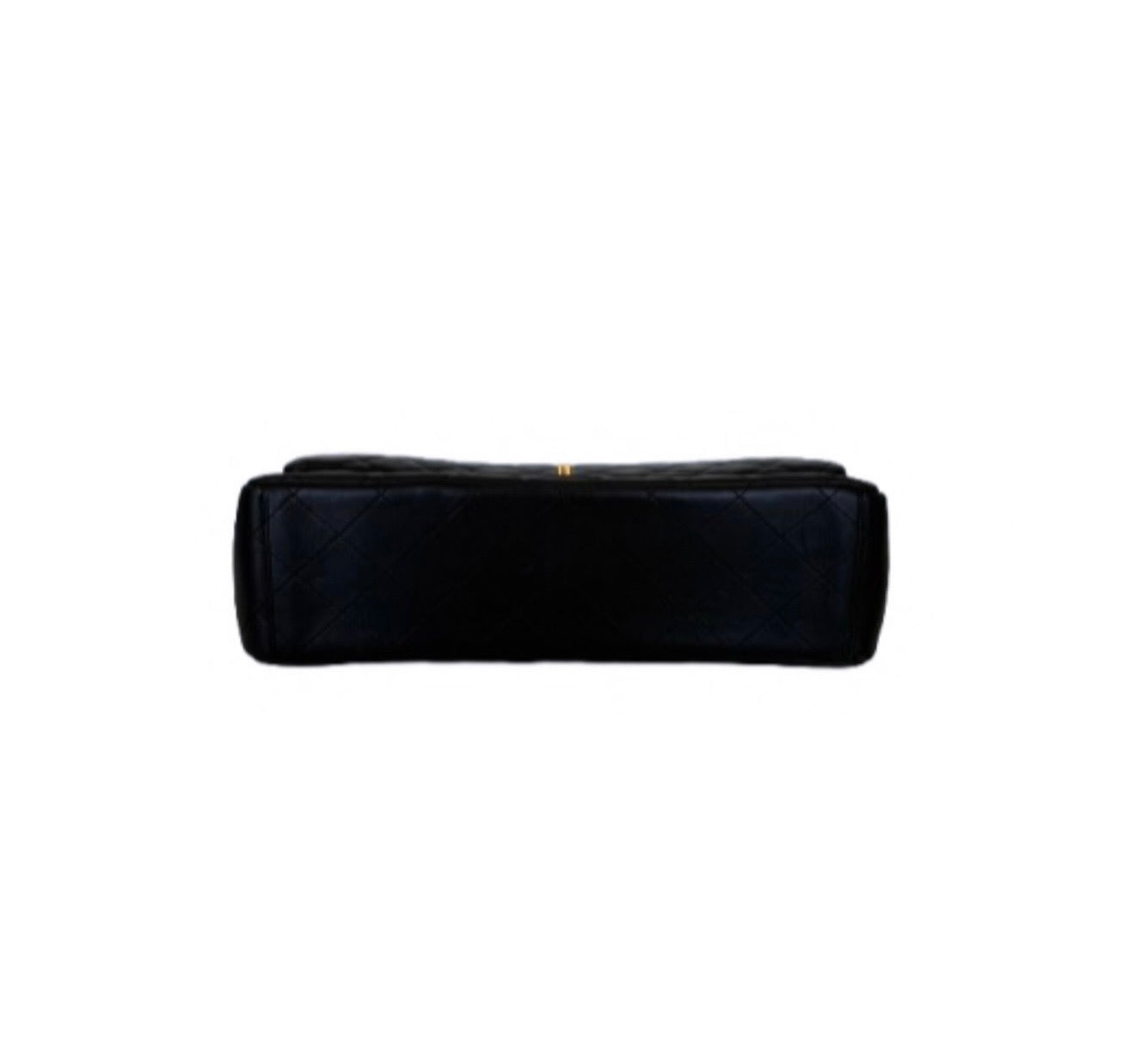 Chanel Black Quilted Jumbo Lambskin Flap Bag