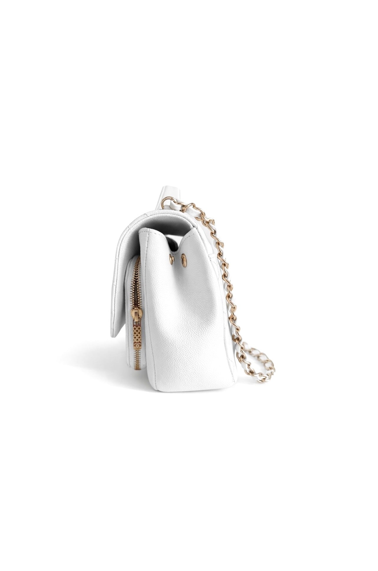 Chanel Off White Small Business Affinity Flap Bag