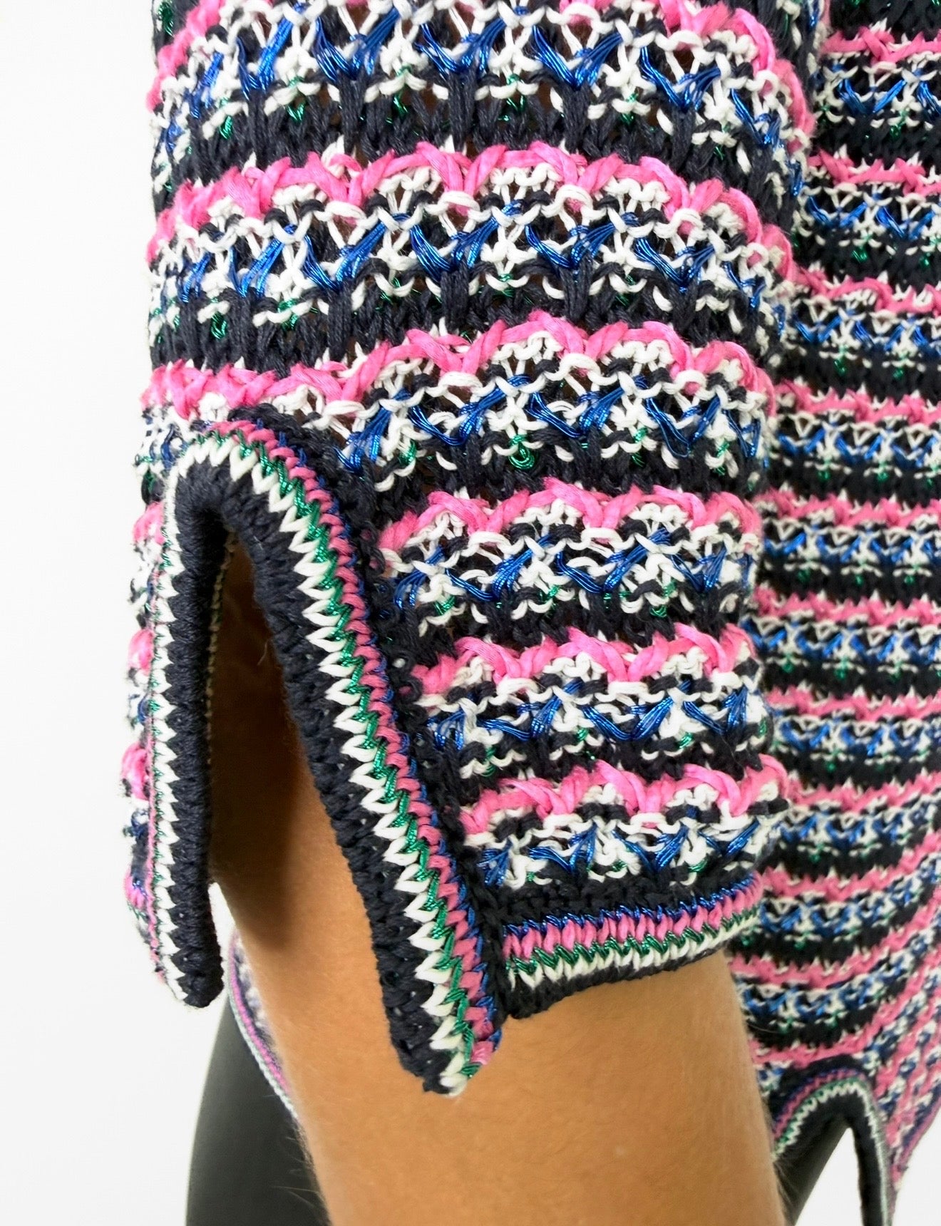 Chanel Multicoloured Mid Sleeve Top