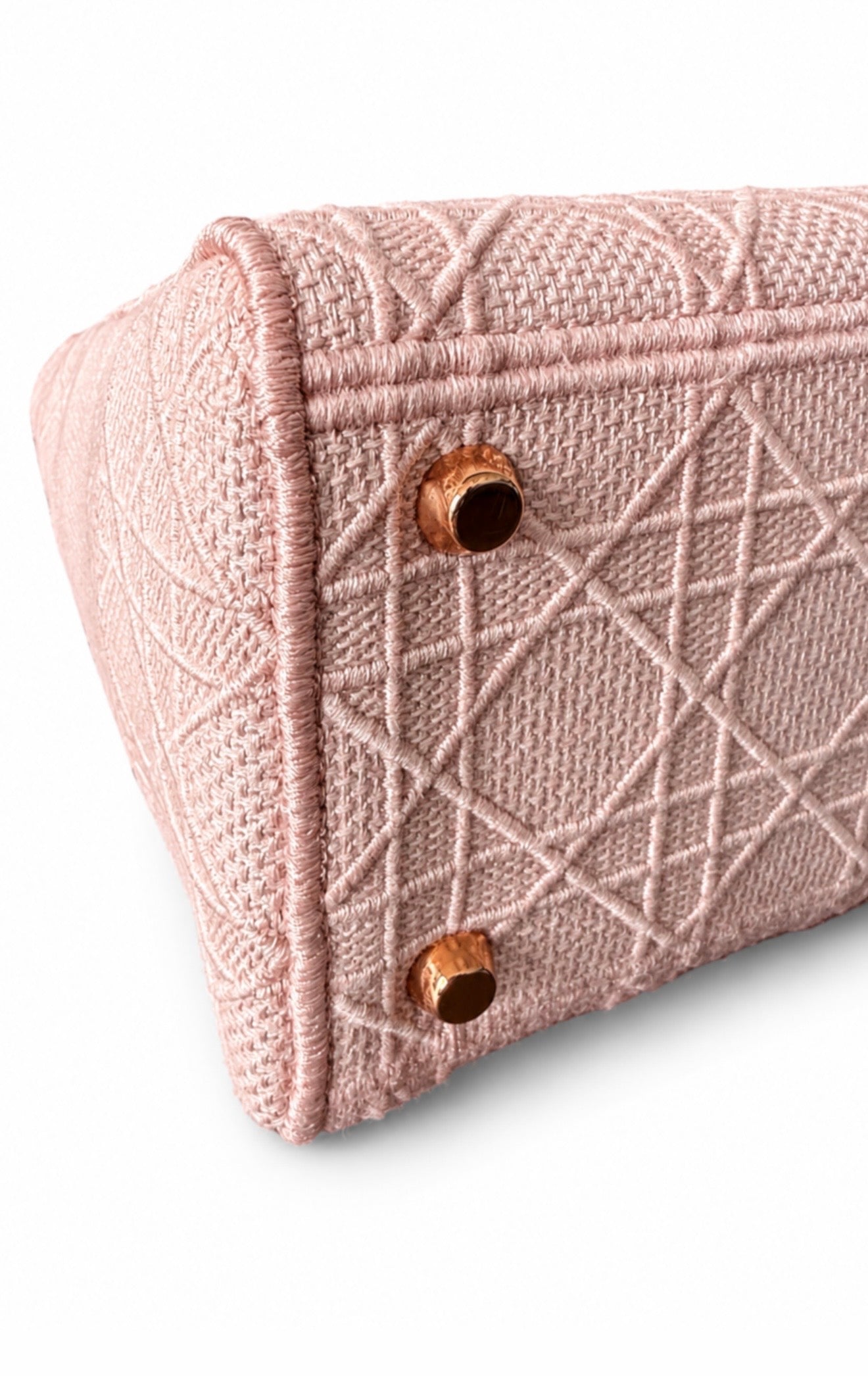 Dior Pink Cannage Medium Lady D-Lite Bag