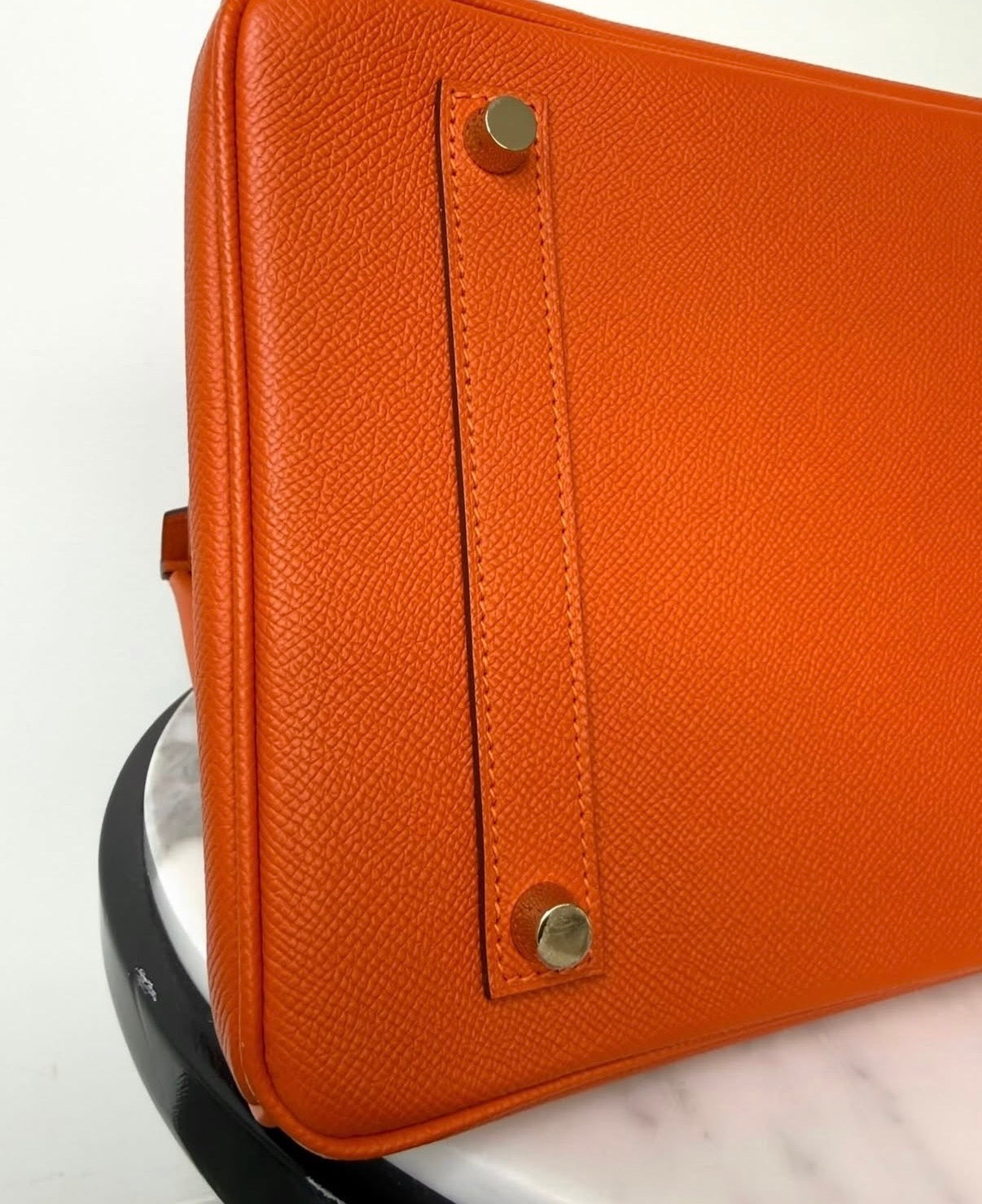 Orange Hermes Birkin 35