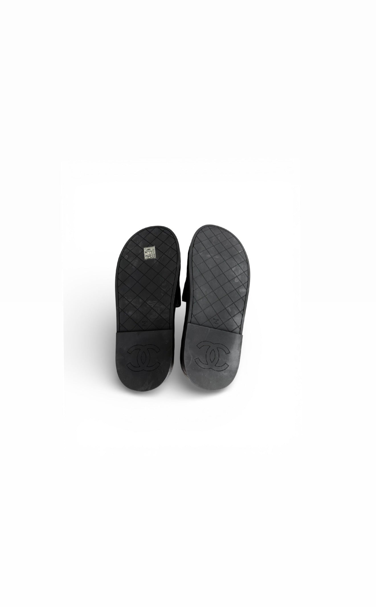 Chanel Quilted Slides Excellent Condition Size 40