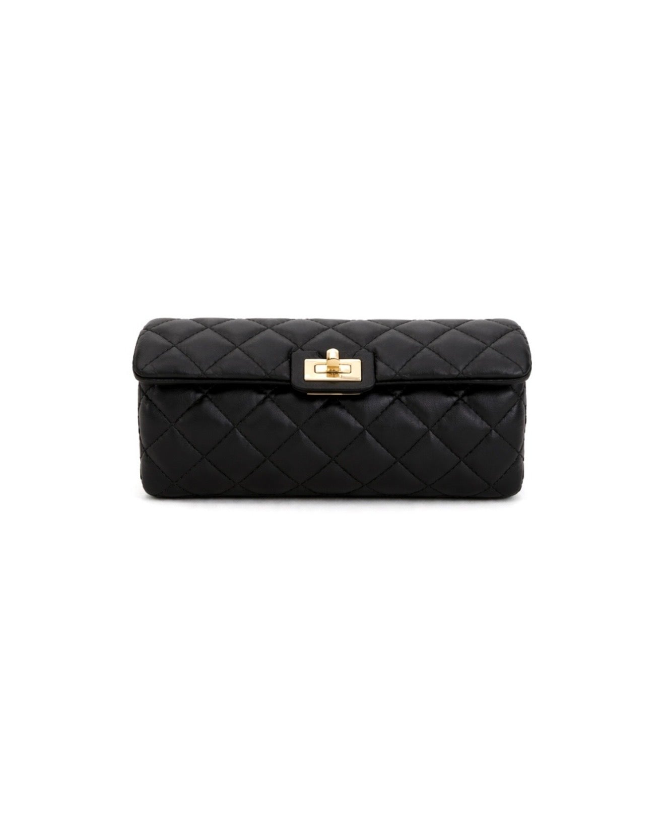 Chanel Reissue 2.55 Black Quilted Belt Bag