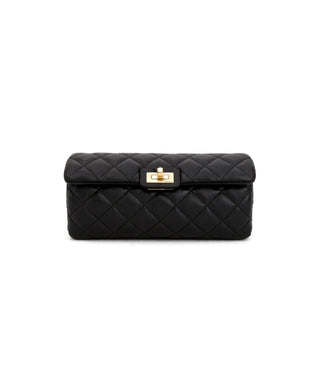 Chanel Reissue 2.55 Black Quilted Belt Bag