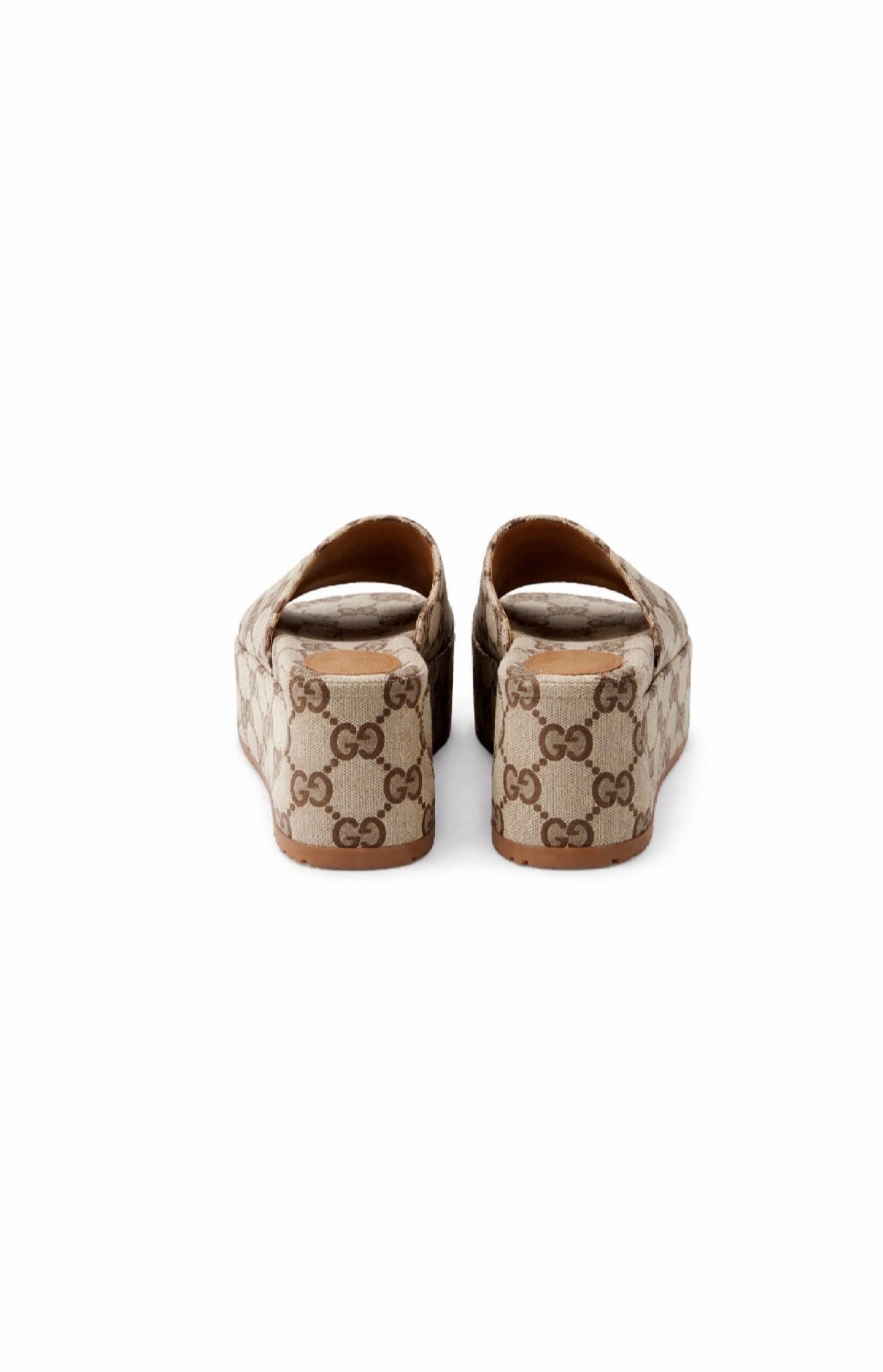 Gucci Platform Slide Sandals Size 39.5