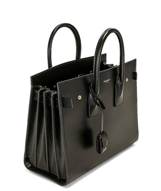 Small Sac De Jour Bag in Nero - Black.