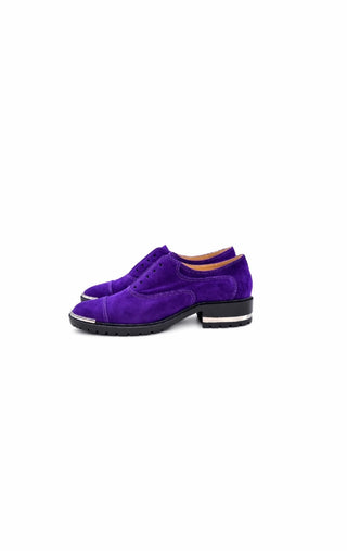 Barbara Bui Purple Suede Slip on