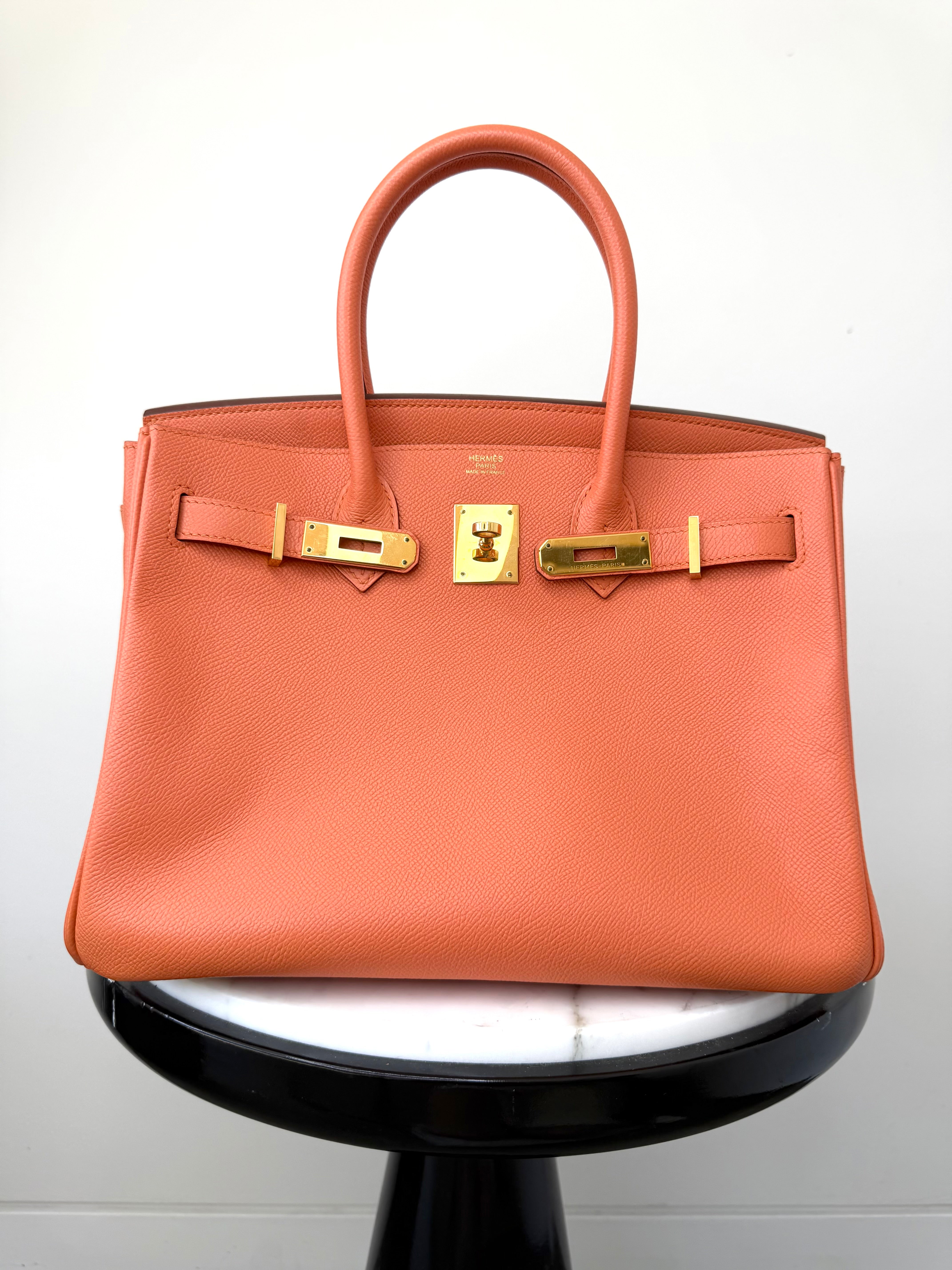 Mango Birkin 30 Togo Leather Gold Hardware