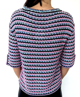 Chanel Multicoloured Mid Sleeve Top