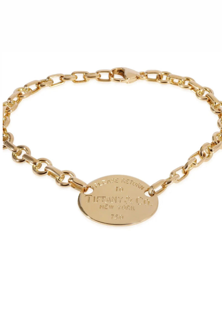 18K Return To Tiffany Bracelet