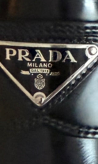 Black Platform Leather Loafers Like New Condition