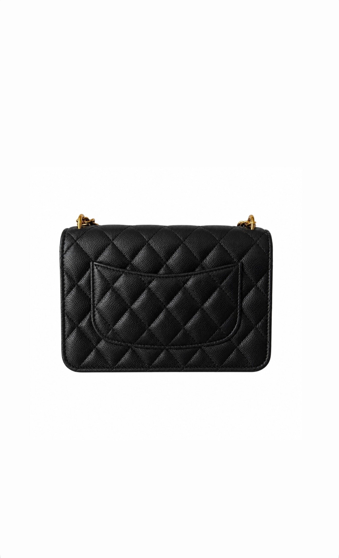 RARE Black Heart Crush Wallet On Chain Excellent Condition