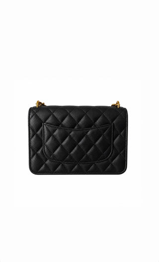 RARE Black Heart Crush Wallet On Chain Excellent Condition