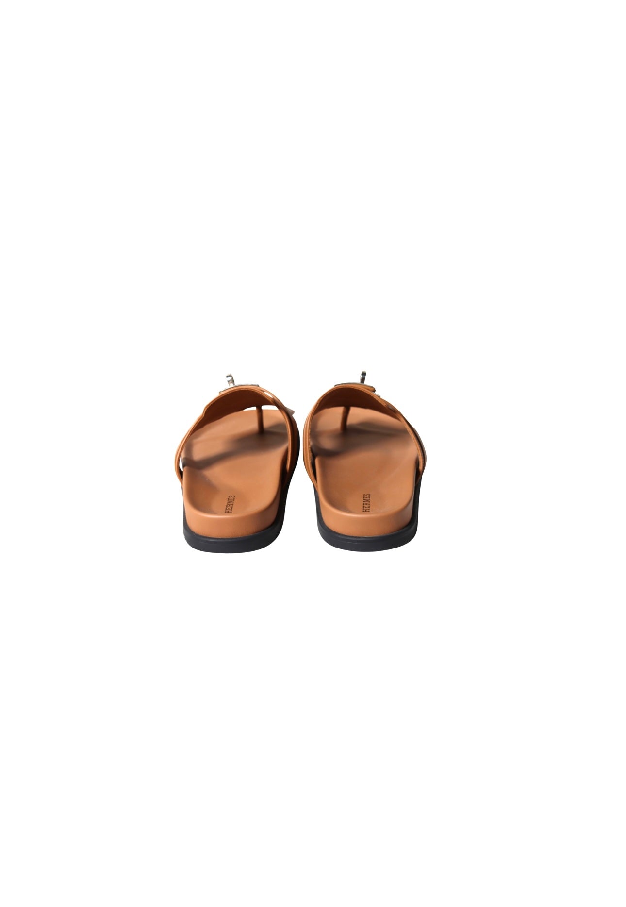 Tan Leather Empire Sandals