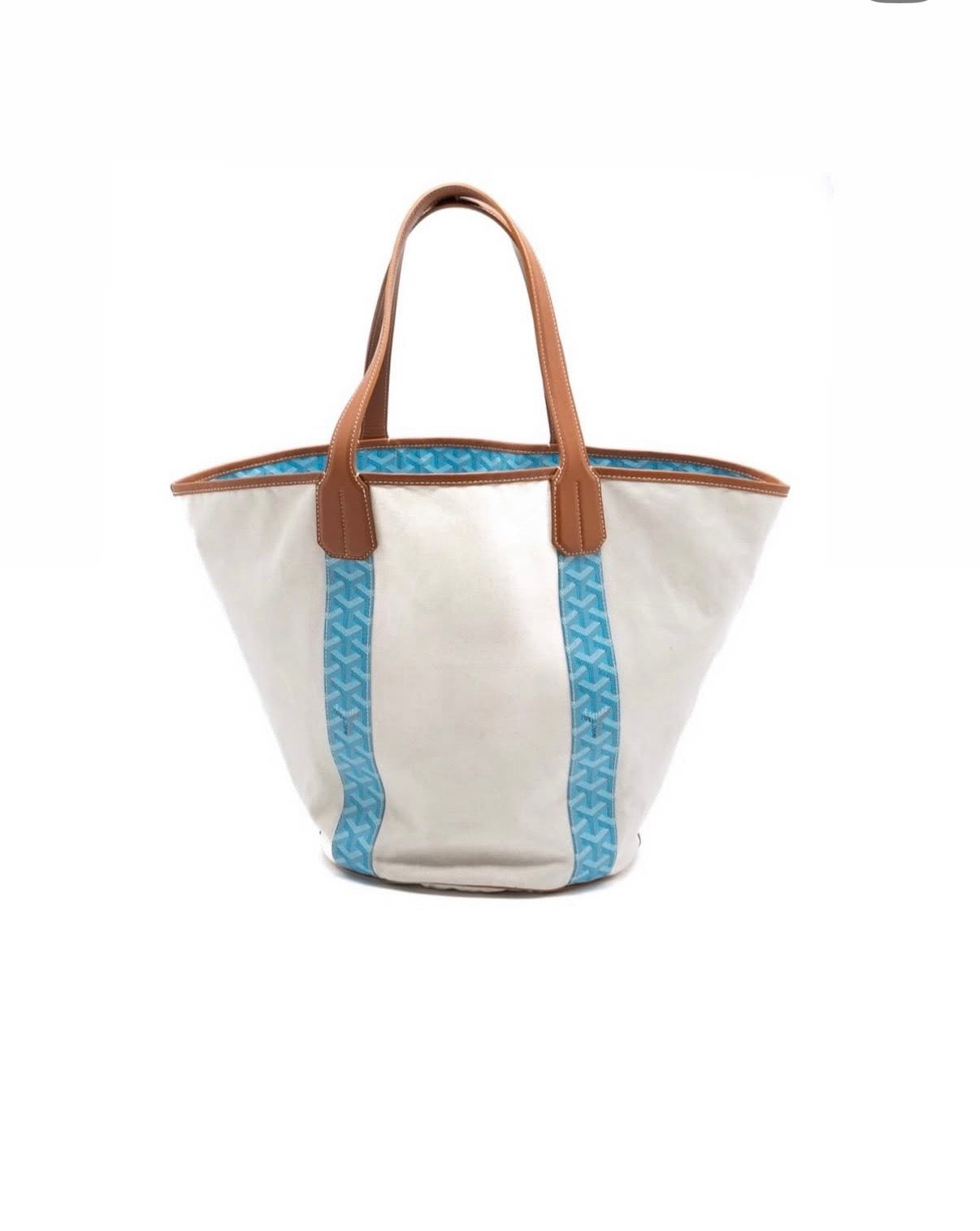 Goyard Turquoise/Beige Reversible
