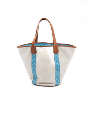 Goyard Turquoise/Beige Reversible