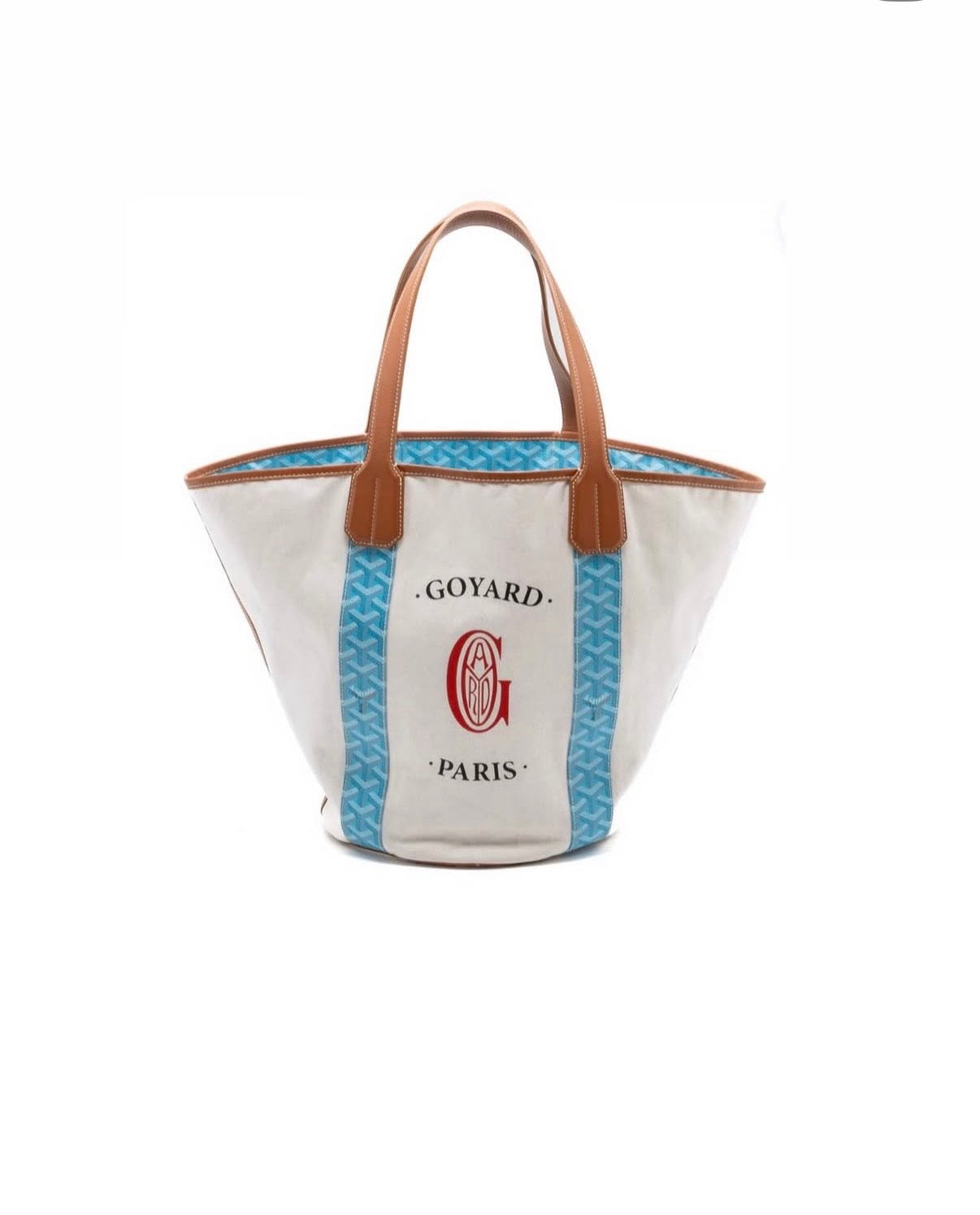 Goyard Turquoise/Beige Reversible