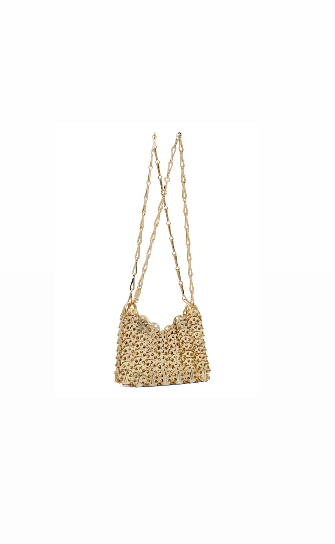 Light Gold Chain Link 1969 Nano Shoulder Bag