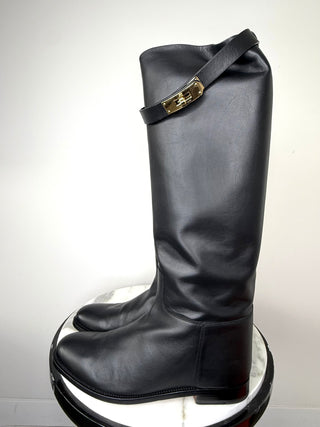 Hermes’ Black Jumping Supple Boot BRAND NEW