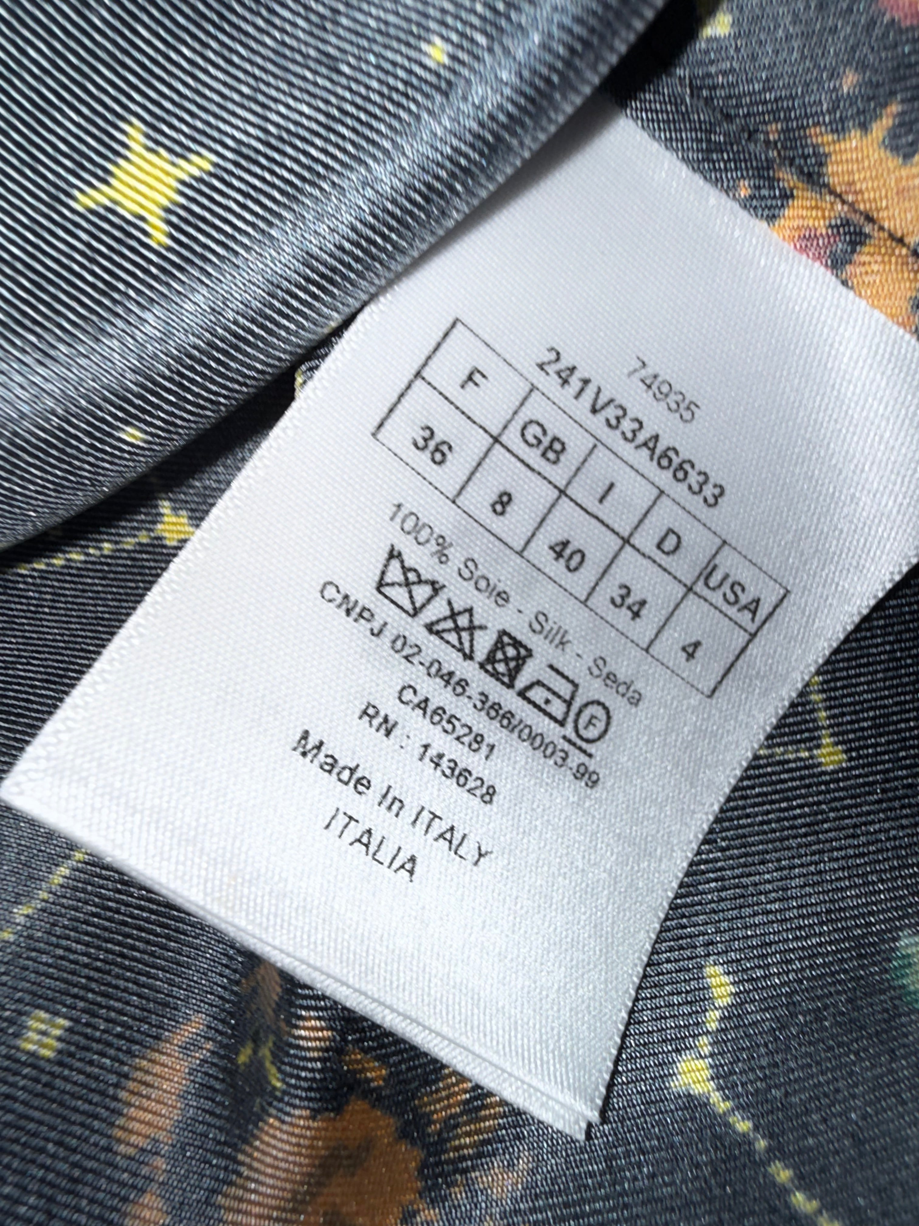 Dior Silk Zodiac Shirt & Pant Set