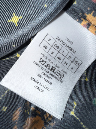 Dior Silk Zodiac Shirt & Pant Set