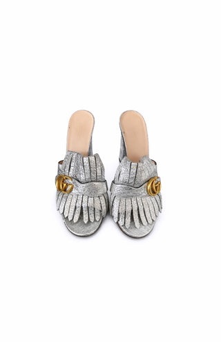 Gucci Fringe Slides
